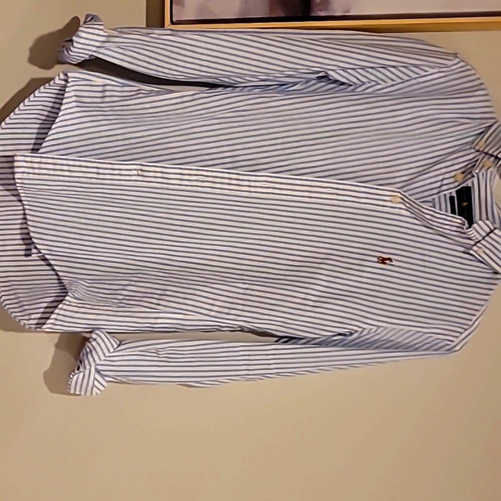 Ralph Lauren Polo. Size 2, blue pinstripe